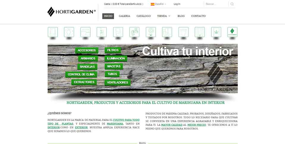 Hortigarden | Desarrollo Web | donosTIK