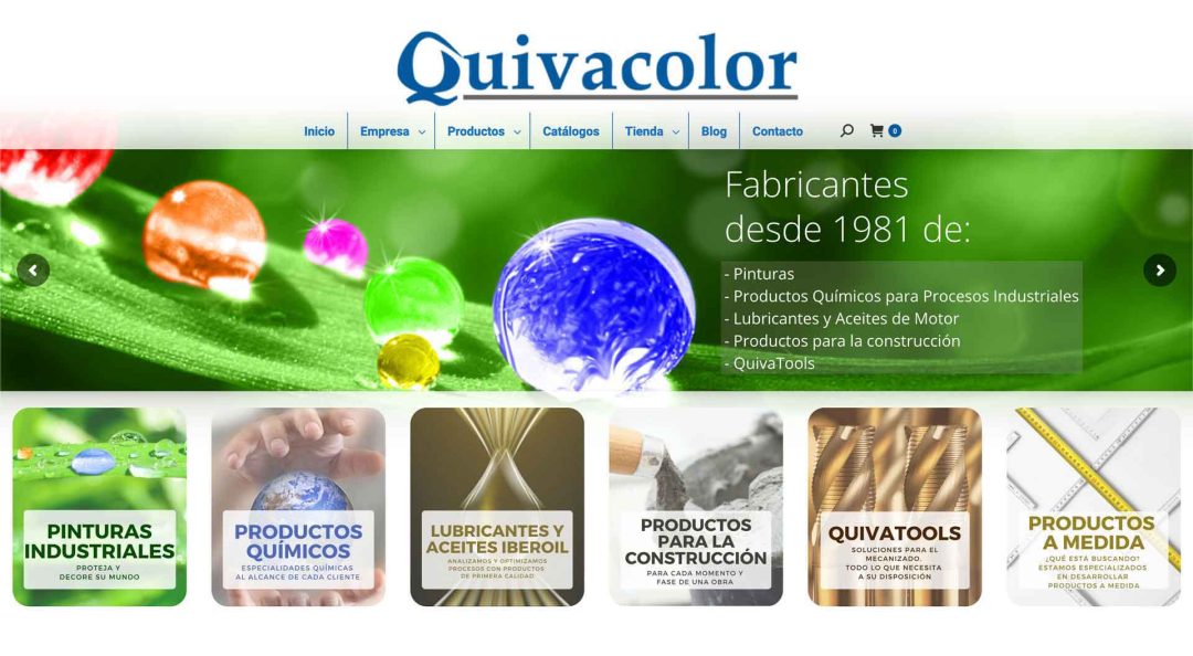 Quivacolor | Desarrollo Web | donosTIK